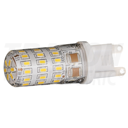 Sursa de lumina led lg9s4w 230 vac, 4 w, 2700 k, g9, 300 lm, 360°, eei=a+