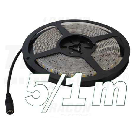 Banda cu Led-uri, de interior LED-SZ-96-NW SMD3528; 120 LED/m; 9,6 W/m; 360 lm/m; W=8 mm; 4000 K; IP20