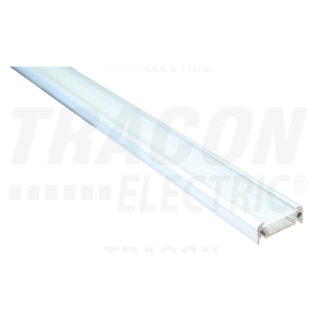 Profil din al pentru benzi led, plat,pt ledszsurface w=10 mm