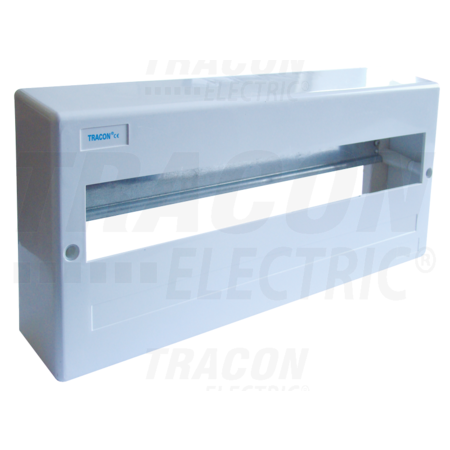 Cutie de distributie pe tencuiala, fara usa, bareta N/PE EDFK-18/1AN 1×18 modul, IP40, (H×W×D=160×365×60mm)