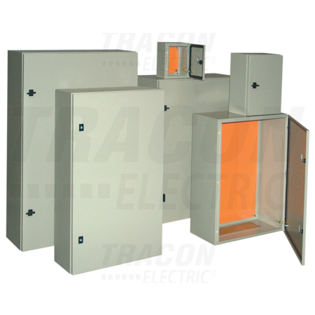 Cutie metalica de distributie, otel, gri tfe403020 h×w×d=400×300×200mm, ip55