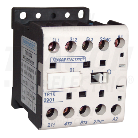 Contactor auxiliar TR1K0601B7 660V, 50Hz, 6A, 2,2kW, 24V AC, 3×NO+1×NC