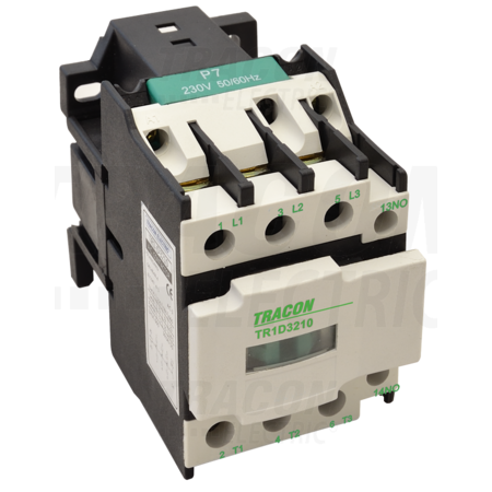 Contactor TR1D0910B7 660V, 50Hz, 9A, 4kW, 24V AC, 3×NO+1×NO