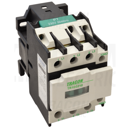 Contactor TR1D1810E7 660V, 50Hz, 18A, 7,5kW, 48V AC, 3×NO+1×NO