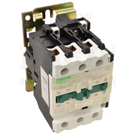 Contactor TR1D4011E7 660V, 50Hz, 40A, 18,5kW, 48V AC, 3×NO+(1×NO+1×NC)