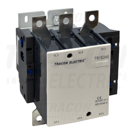 Contactor pentru curenti mari TR1E205E7 660V, 50Hz, 205A, 110kW, 48V AC, 3×NO+1×NO