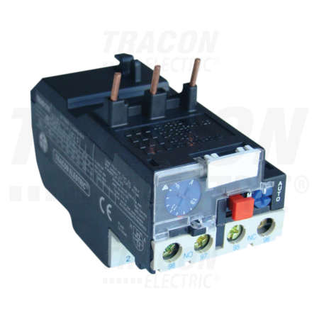 Releu termic de protectie pentru contactor TR1D TR2HD1304 690V, 0-400Hz, 0,4-0,63A, 1×NC+1×NO