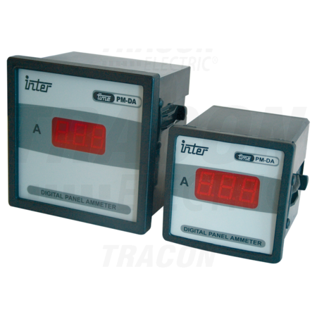 Ampermetru digital de curent alternativ, masurare directa ACAMD-72-50 72×72mm, 50A AC
