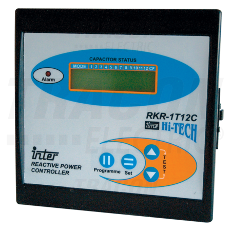 Regulator de putere reactiva,masurare 1F, 12 bat.de cond. TFJA-02 144×144mm