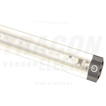 Led inseriabil pentru mobilier, constructie triunghiulara lsbs5ww 12 vdc, 5 w, 420 lm, 3000 k, 72×smd3528, eei=a