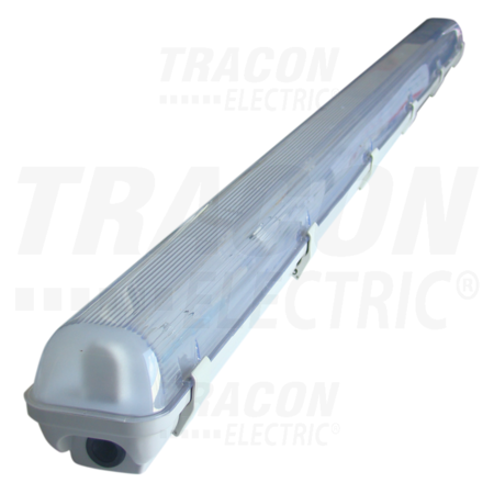 Corp de iluminat protejat pt.tub LED,alimentare la un capat TLFVLED112 230 V, 50 Hz, G13, 1200 mm, IP65, ABS/PC, EEI=A++,A+,A