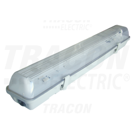 Lampi fluorescente industriale cu balast electromagnetic tlfv-118m 230v, 50hz, t8, g13, 1×18 w, ip65, abs/pc, b2, eei=a