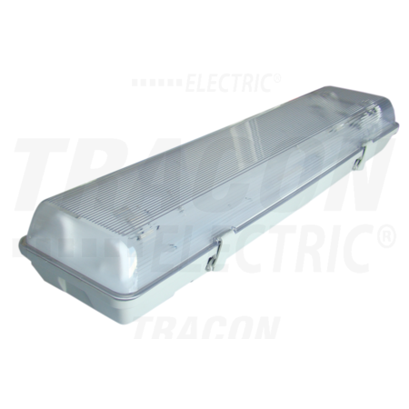 Lampi fluorescente industriale cu balast electromagnetic tlfv-218m 230v, 50hz, t8, g13, 2×18 w, ip65, abs/pc, b2, eei=a