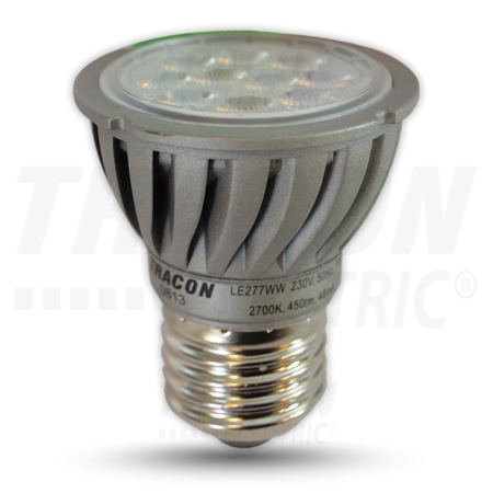 Sursa de lumina Power LED LE277WW 230VAC, 7 W, 2700 K, E27, 450 lm, 40°