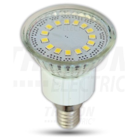 Sursa LED SMD, spot SMD-E14-15-CW 230V, 50Hz, E14, 4W, 6400K, 320lm, 15×LED3528, 120°, EEI=A+