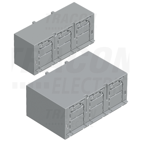 Capac de protectie superior /inferior intrare conductor, 3P AA-KETO-00-3/36 00, 3P, L=36 mm