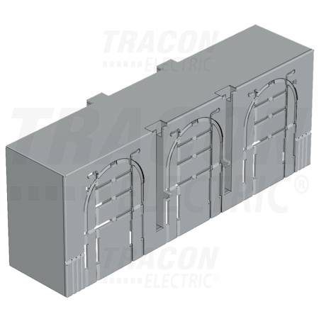 Capac de protectie superior /inferior intrare conductor, 3P AA-KETO-00-3/66 00, 3P, L=66 mm