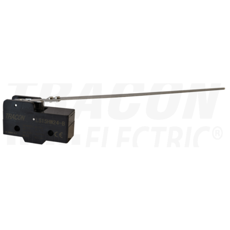 Limitator cursa cu tija si arc ls15hw24-b 1×co, 2a/230v ac, 110mm, ip00