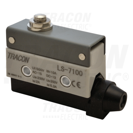 Limitator de cursa cu tampon LS7100 1×CO, 2A/230V AC-15, IP40