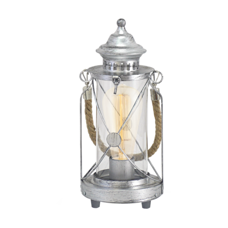 Lampa de masa BRADFORD silver-antique 220-240V,50/60Hz IP20