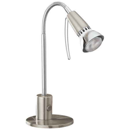 Lampa de masa FOX 1 satin nickel, chrome 220-240V,50/60Hz IP20