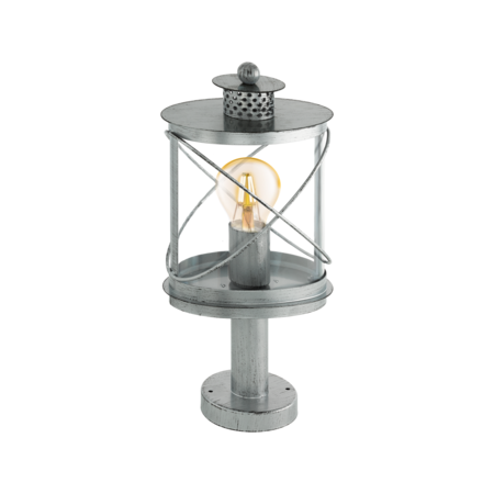 Lampa pardoseala HILBURN 1 silver-antique 220-240V,50/60Hz IP44