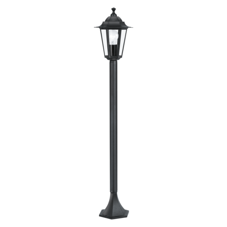 Lampa pardoseala LATERNA 4 negru 220-240V,50/60Hz IP44