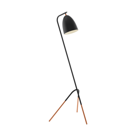 Lampa pardoseala WESTLINTON negru, copper 220-240V,50/60Hz