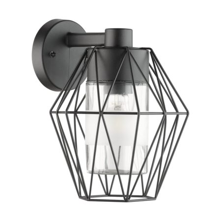 Lampa perete CANOVE negru 220-240V,50/60Hz IP44