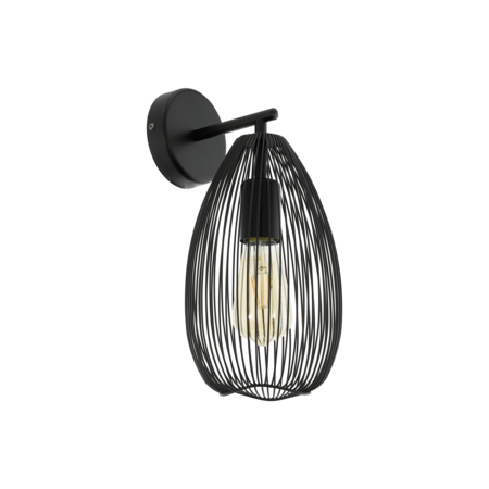 Lampa perete CLEVEDON negru 220-240V,50/60Hz