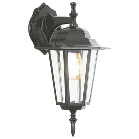 Lampa perete LATERNA 4 negru 220-240V,50/60Hz IP44