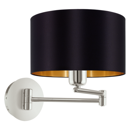 Lampa perete MASERLO satin nickel 220-240V,50/60Hz IP20