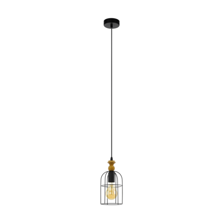 Lampa suspendata BAMPTON brown 220-240V,50/60Hz