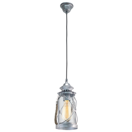 Lampa suspendata BRADFORD silver-antique 220-240V,50/60Hz IP20