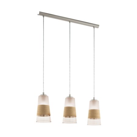 Lampa suspendata BURNHAM satin nickel 220-240V,50/60Hz