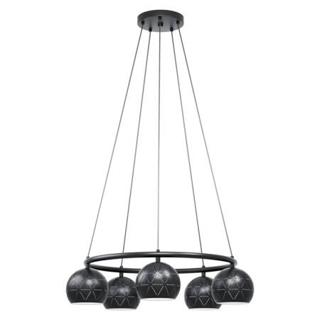 Lampa suspendata CANTALLOPS negru 220-240V,50/60Hz