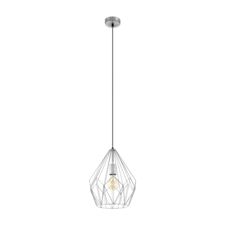 Lampa suspendata CARLTON silver 220-240V,50/60Hz