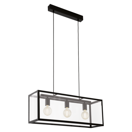 Lampa suspendata CHARTERHOUSE negru 220-240V,50/60Hz IP20