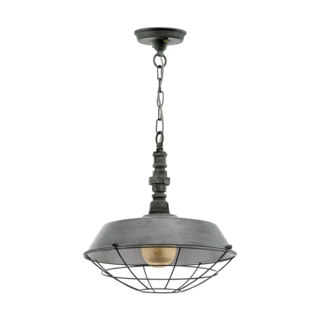 Lampa suspendata CHEPSTOW silver-antique 220-240V,50/60Hz