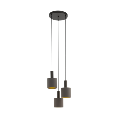 Lampa suspendata CONCESSA 1 dark brown 220-240V,50/60Hz