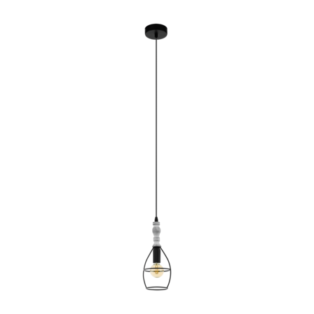 Lampa suspendata ITCHINGTON brown, limed 220-240V,50/60Hz