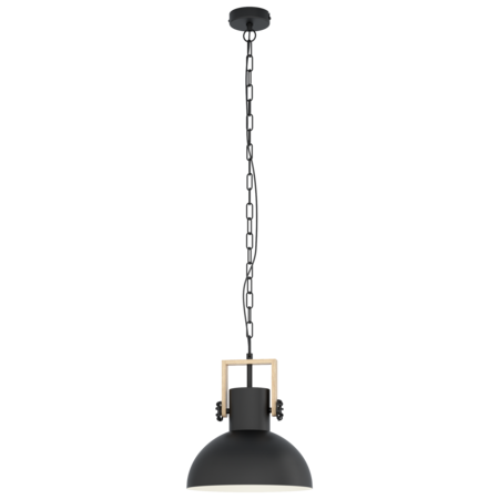 Lampa suspendata LUBENHAM negru, brown 220-240V,50/60Hz