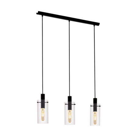 Lampa suspendata MONTEFINO negru 220-240V,50/60Hz