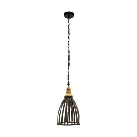 Lampa suspendata OLDCASTLE negru, brown 220-240V,50/60Hz