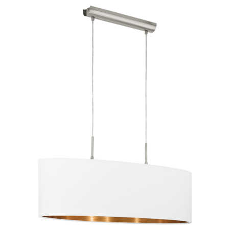 Lampa suspendata PASTERI satin nickel 220-240V,50/60Hz IP20