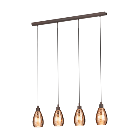 Lampa suspendata SIRACUSA brown 220-240V,50/60Hz