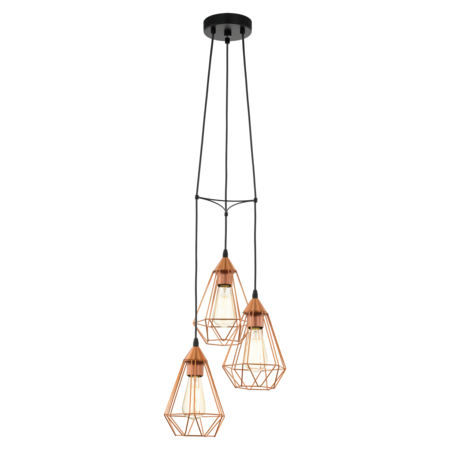 Lampa suspendata TARBES negru 220-240V,50/60Hz IP20