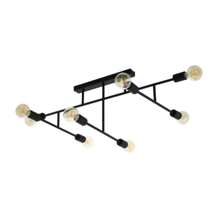 Lampa tavan BELSIANA negru 220-240V,50/60Hz