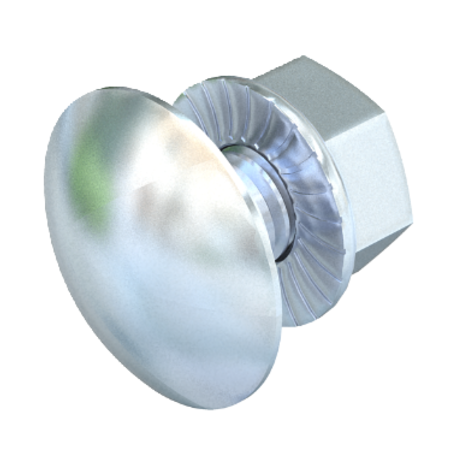 Truss-head bolt with flange nut f | type frsb 6x12 f