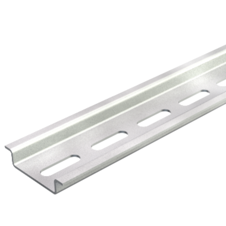 Hat profile rail, perforated GTP | Type 2069 2M GTPL